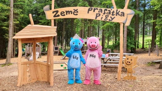 Zábavná show prasátka Pigy a jeho kamarádky Lily se po roce vrací do Království lesa!